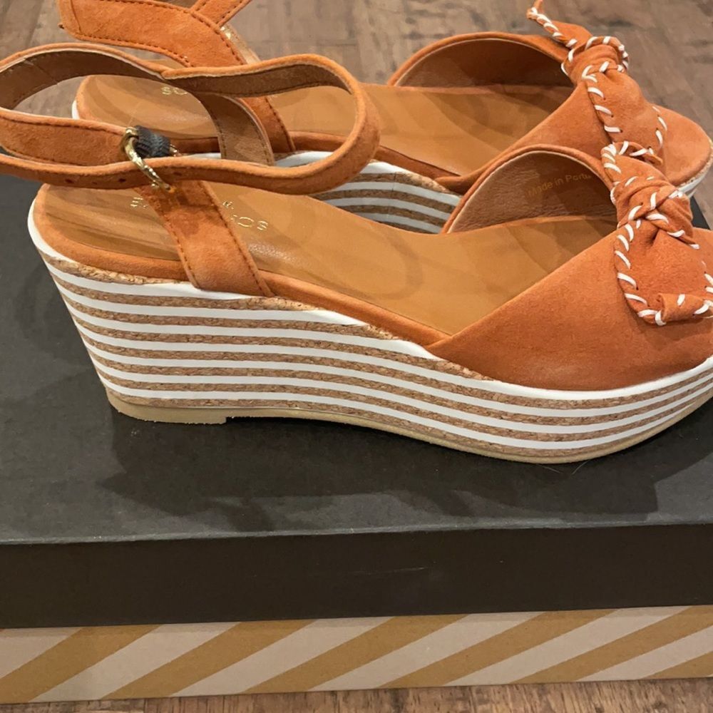 Anthropologie Platform Wedge Sandals NWT